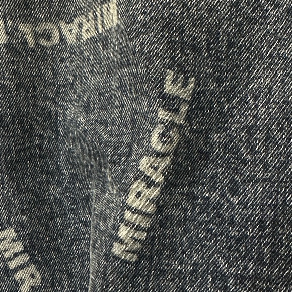 Nahmias Miracle Academy Denim Jacket Coat Long Sleeve - Picture 7 of 7